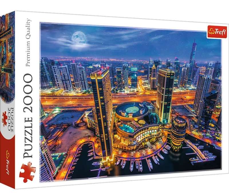 Пазл 2000 Trefl: Lights of Dubai