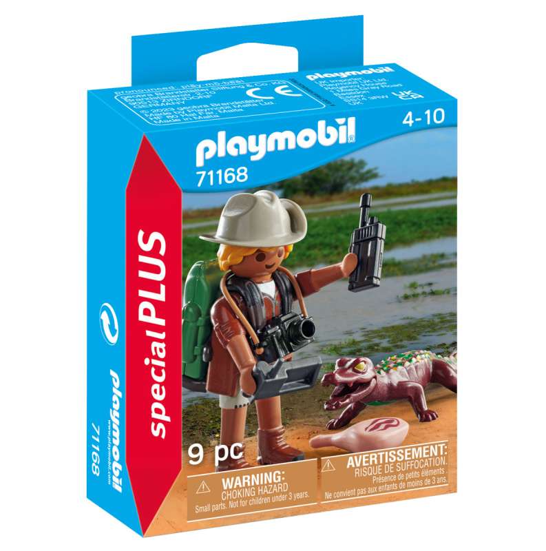 Playmobil - Explorer with Alligator