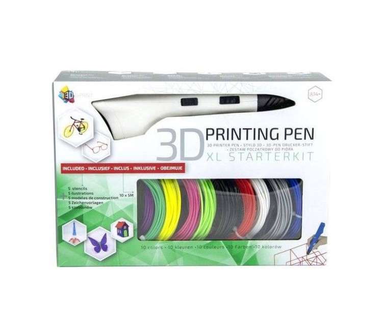 3D ручка + стартовый набор, 10 цветов