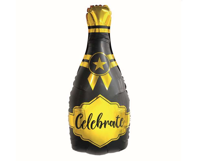 Фольгированный шар - Champagne: Celebrate