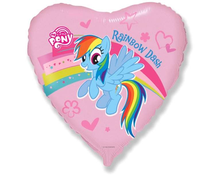 Фольгированный шар 18 - My Little Pony: Rainbow Dash