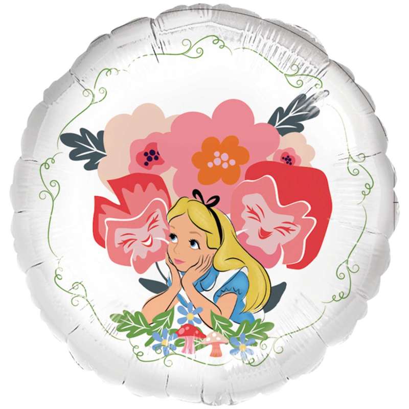 Фольгированный шар 18 - Alice In Wonderland 