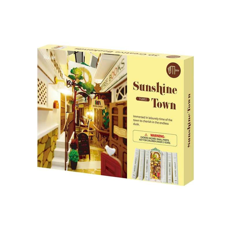 3D складная миниатюра ROBOTIME - Sunshine Town
