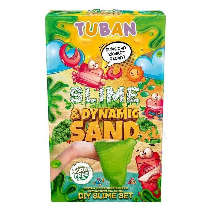 Super комплект для изготовления слайма - Динамический песок