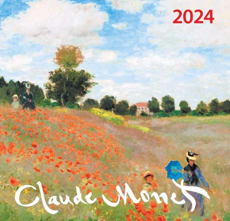 Клод Моне. Календарь настенный на 2024 год 170х170 мм