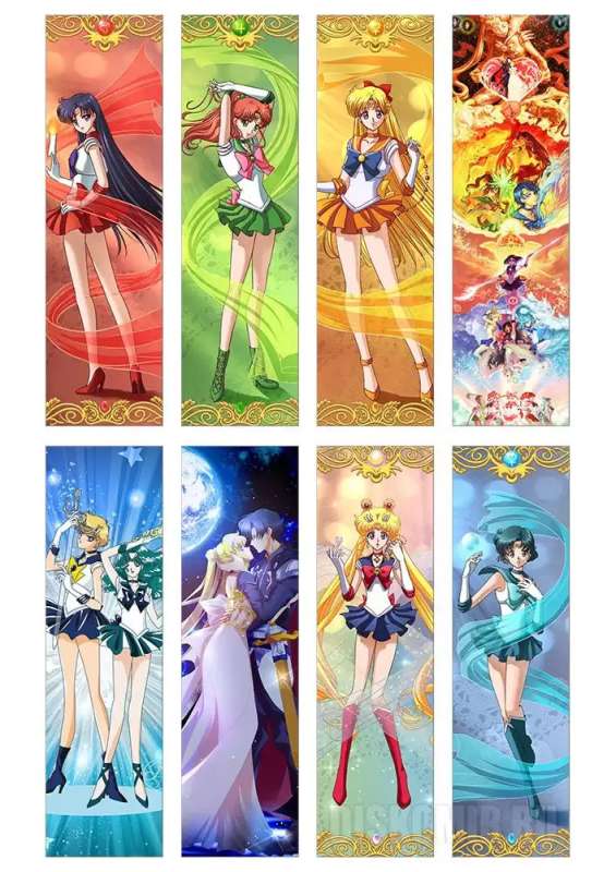 Набор закладок Sailor Moon No.3