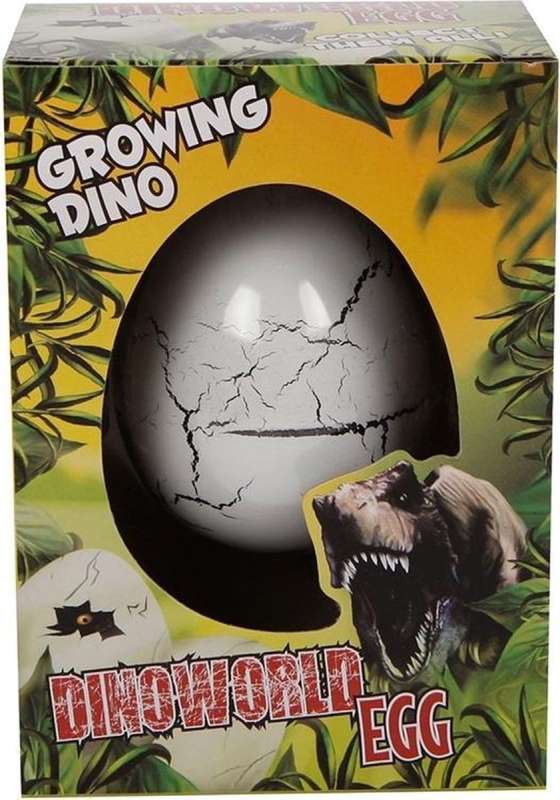 Игрушечный динозавр в яйце
