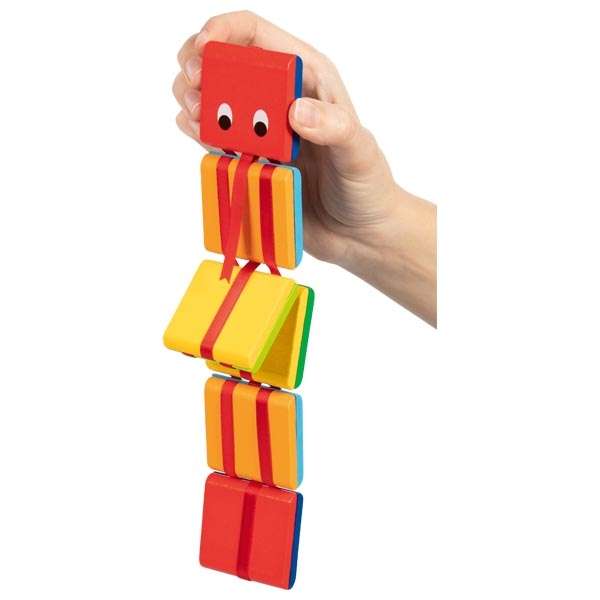 Деревянная игрушка GOKI - волшебная гремучая змея, 32см