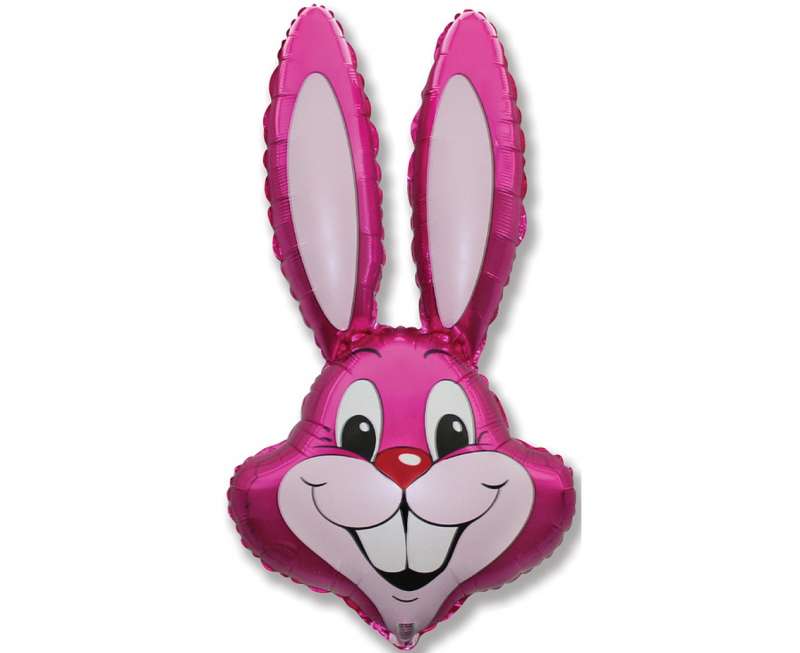 Фольгированный шар  24 FX - Rabbit pink