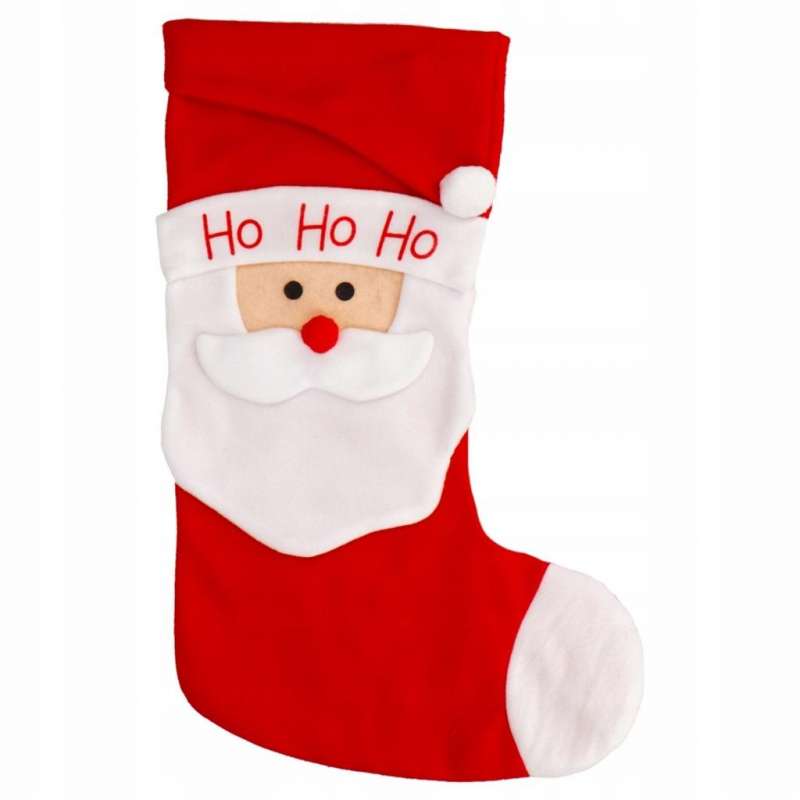 Рождественский носок Дед мороз HO-HO-HO