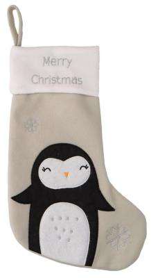 Рождественский носок Пингвин Merry Christmas