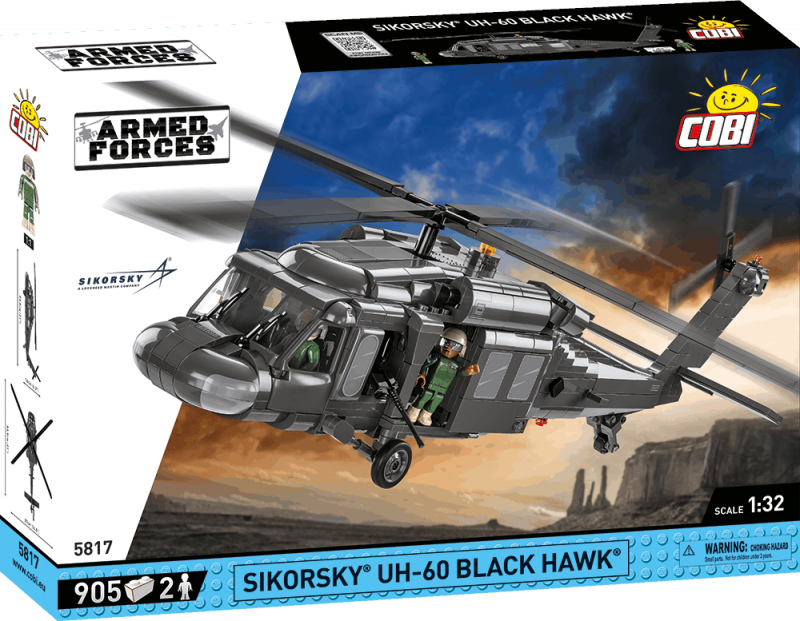 Конструктор - COBI Sikorsky UH-60 Black Hawk, 905 деталей