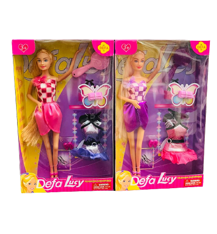 Кукла с аксессуарами Defa Lucy Shopping, 29см.