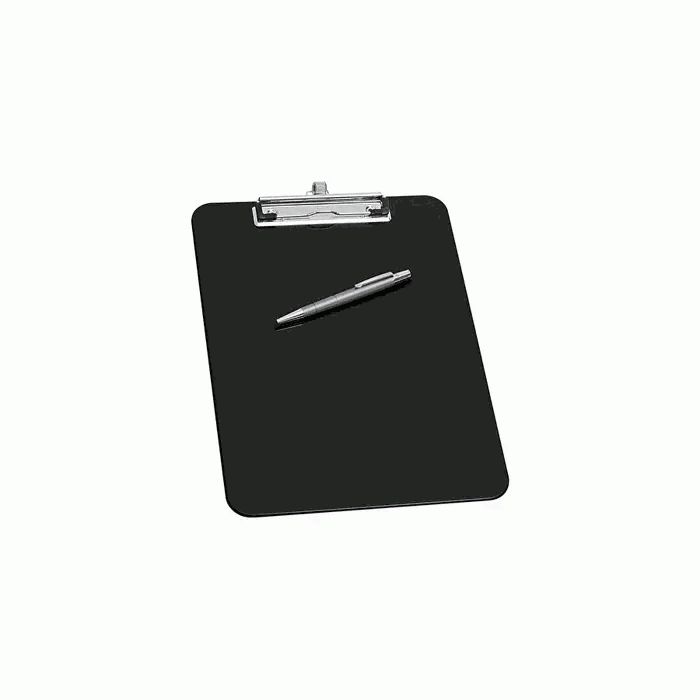 Планшет-папка А4 с держателем для ручек WEDO, черная