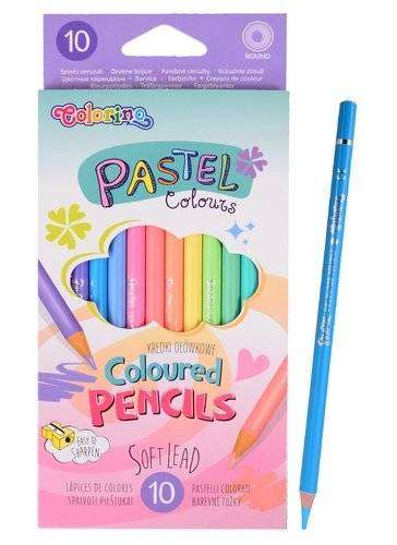 Цветные карандаши 10 цветов ПАСТЕЛЬ