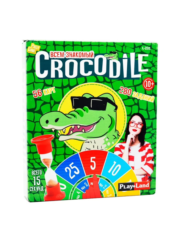 Настольная игра -Krokodils