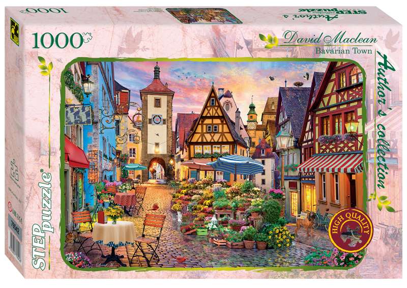 Мозаика puzzle 1000 Баварский городок 
