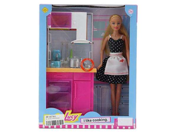 Кукла с аксессуарами - Кухня