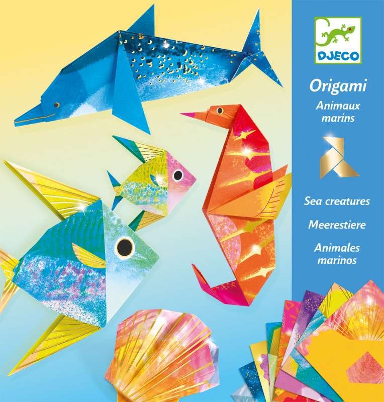 Набор для творчества - "Оригами.Морские обитатели"