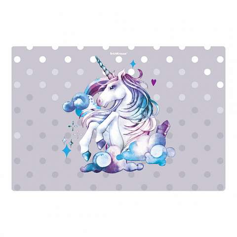 Подкладка настольная пластиковая Dream Unicorn, А3