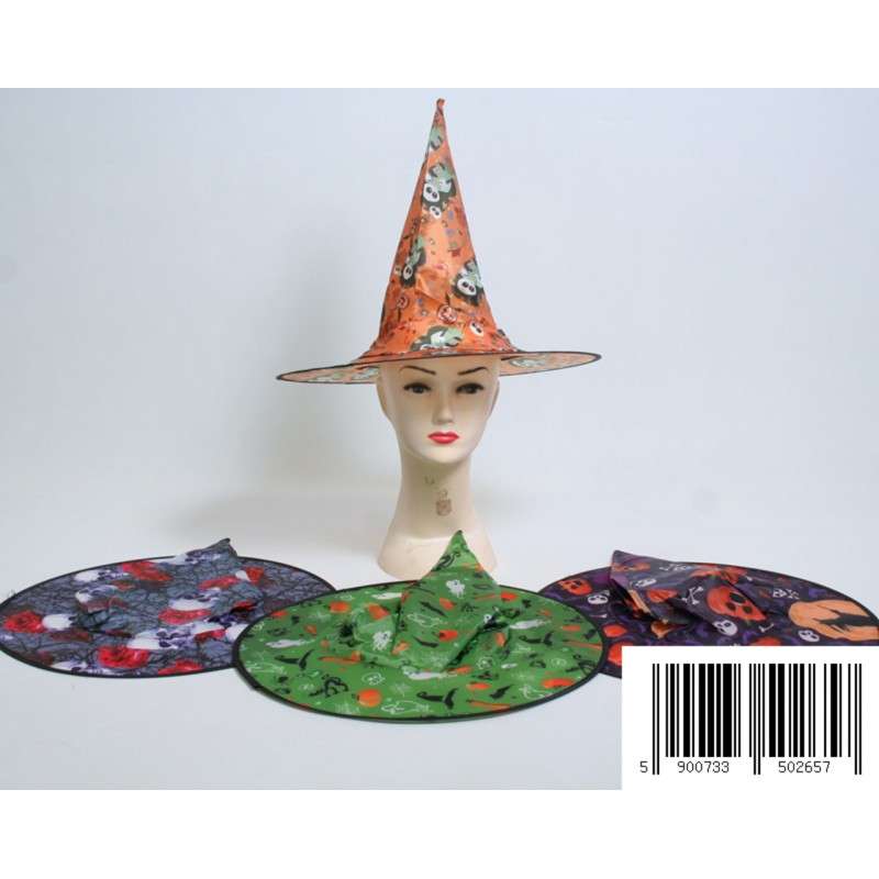 Шляпа ведьмы HALLOWEEN mix 
