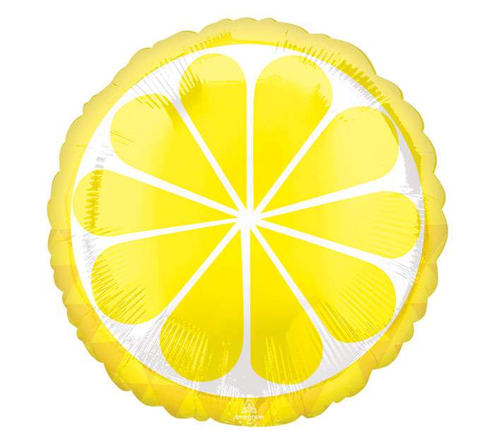 Фольгированный шар 43cm "Tropical Lemon"