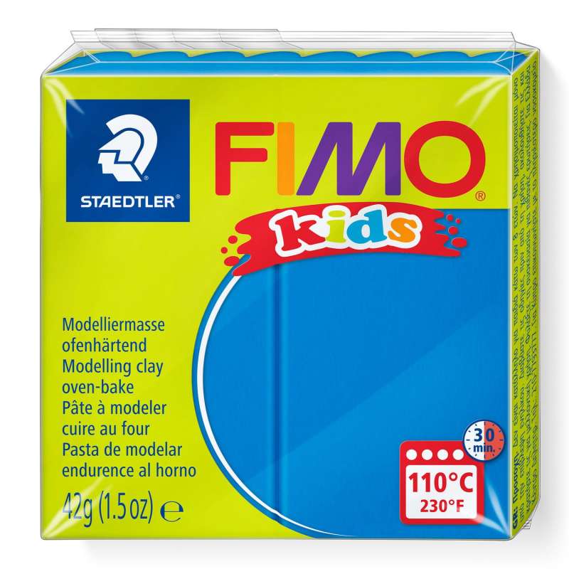 Полимерная глина FIMO KIDS, светло-синяя