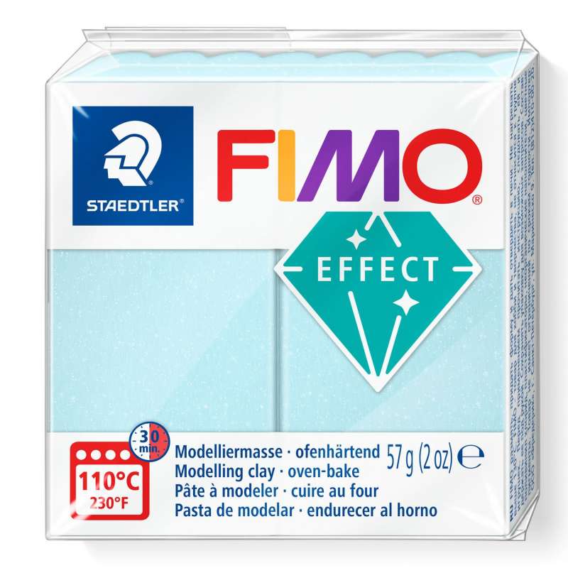 Полимерная глина Fimo Effect, 57 г., ледяной кварц