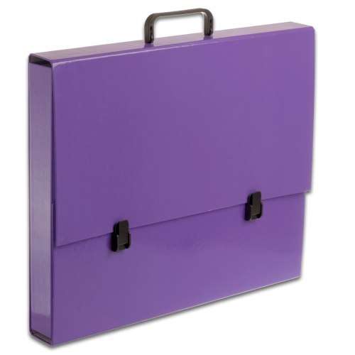 Папка-портфель А3, фиолетовый