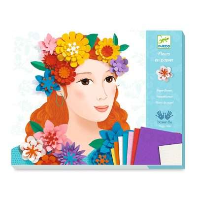  Креативный набор "Цветущие дамы из бумаги"