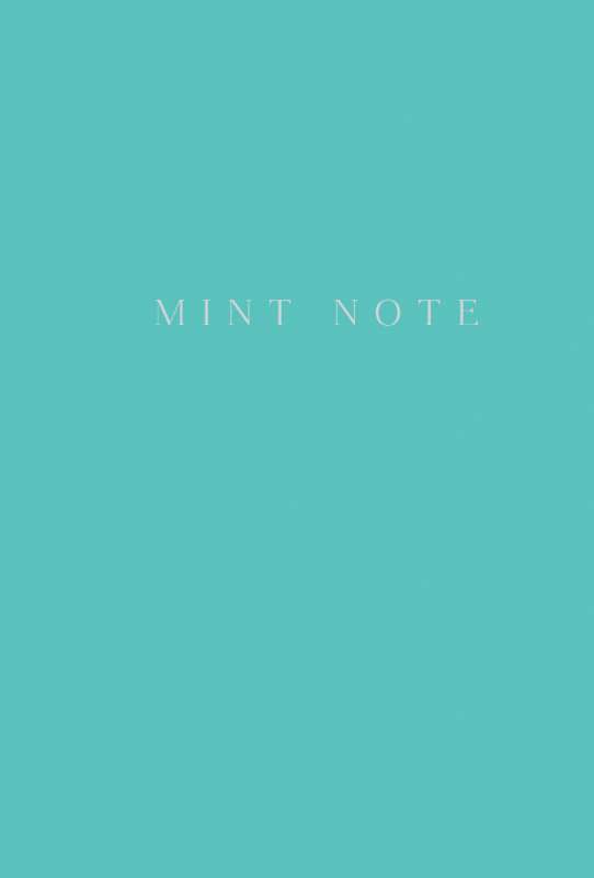 Mint Note (твердый переплет)