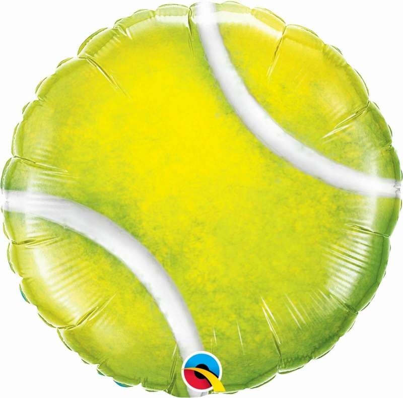 Фольгированный шар 18 "Tennisball"45см