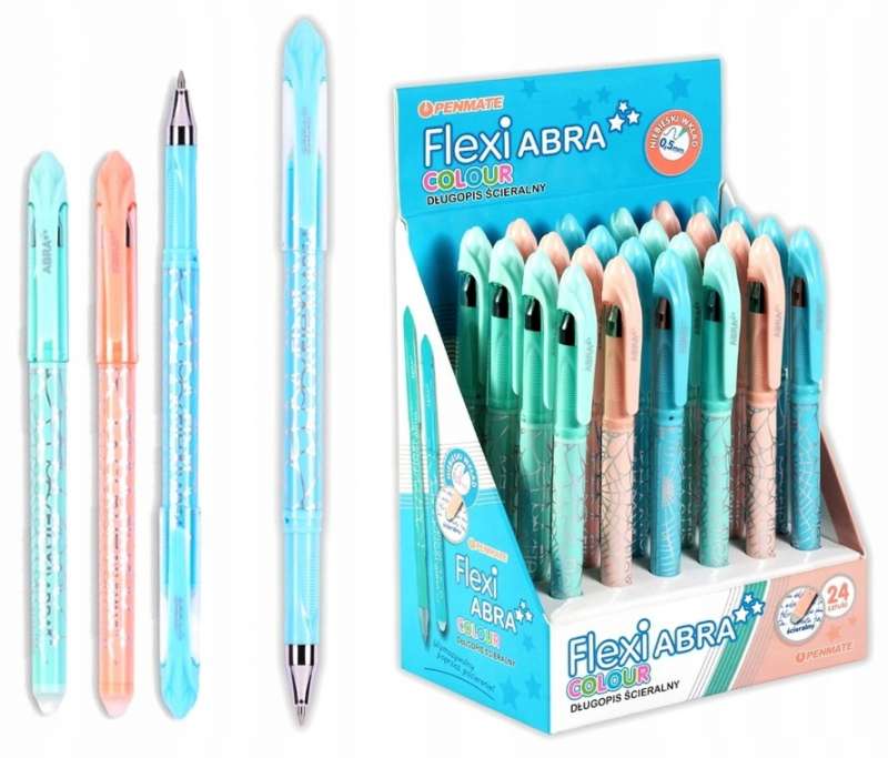 Абразивная шариковая ручка- Flexi Abra Color, синяя