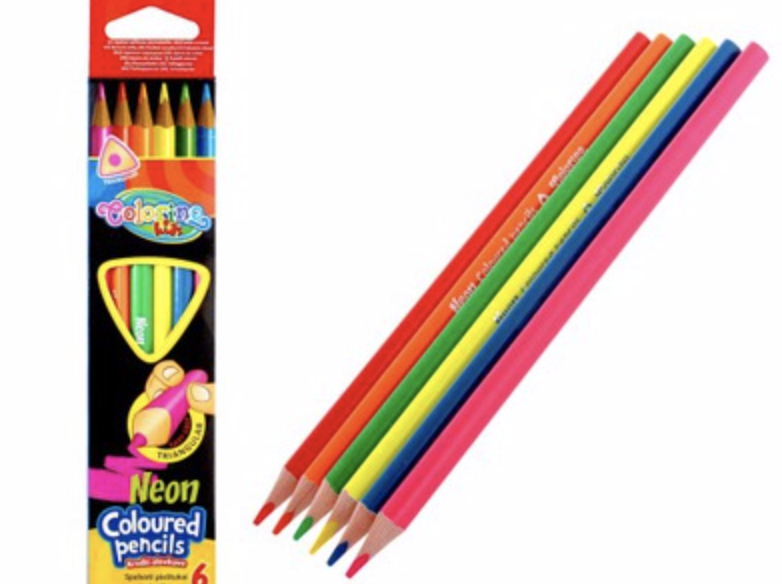 Цветные карандаши, 6 шт. 
