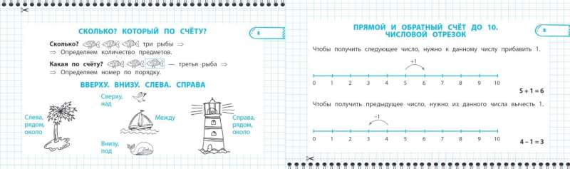 Все правила математики и русского языка. 1 класс