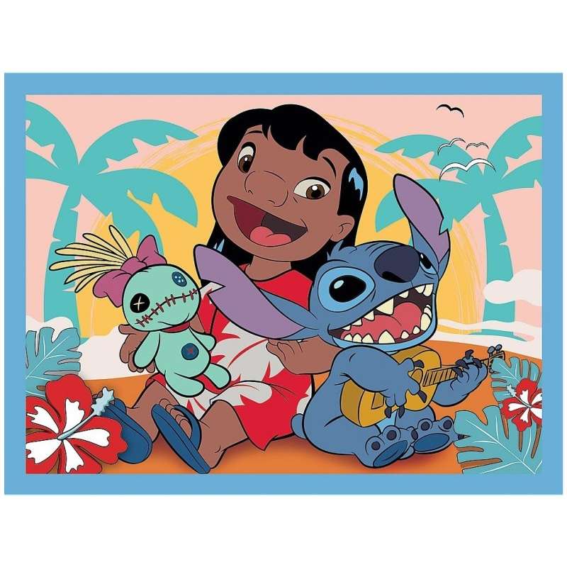 Пазл 2in1 + Memos Trefl: Disney Lilo&Stitch