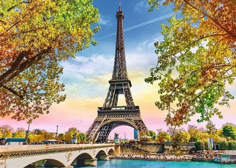 Пазл 500 Trefl: Romantic Paris