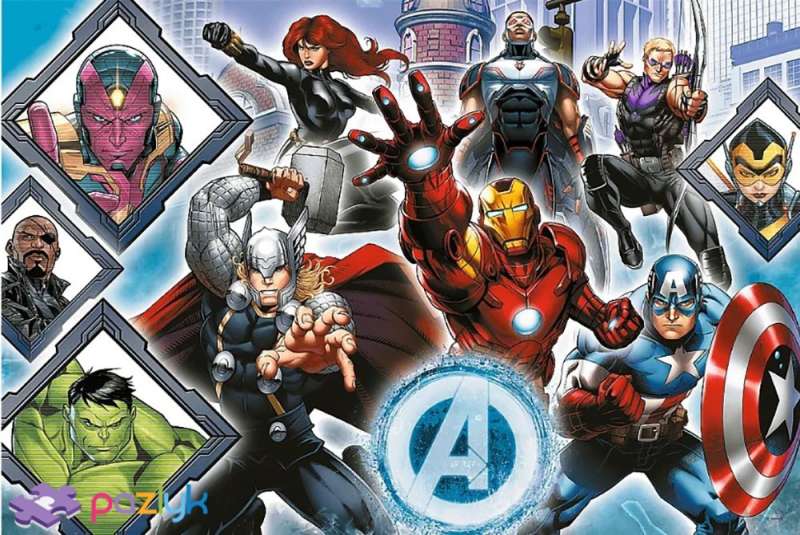 Пазл 104 XL Trefl: Your favorite Avengers