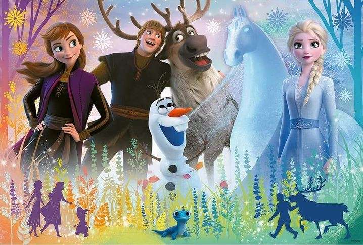 Пазл 70 Glitter Trefl: Disney Frozen