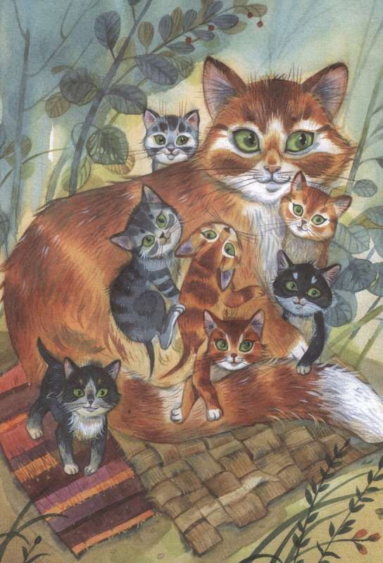 Пусси-кошка кондитера. Сказочная история