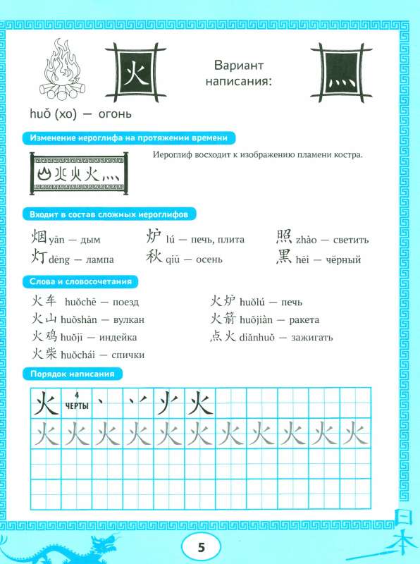 Китайские прописи: учимся читать и пишем иероглифы