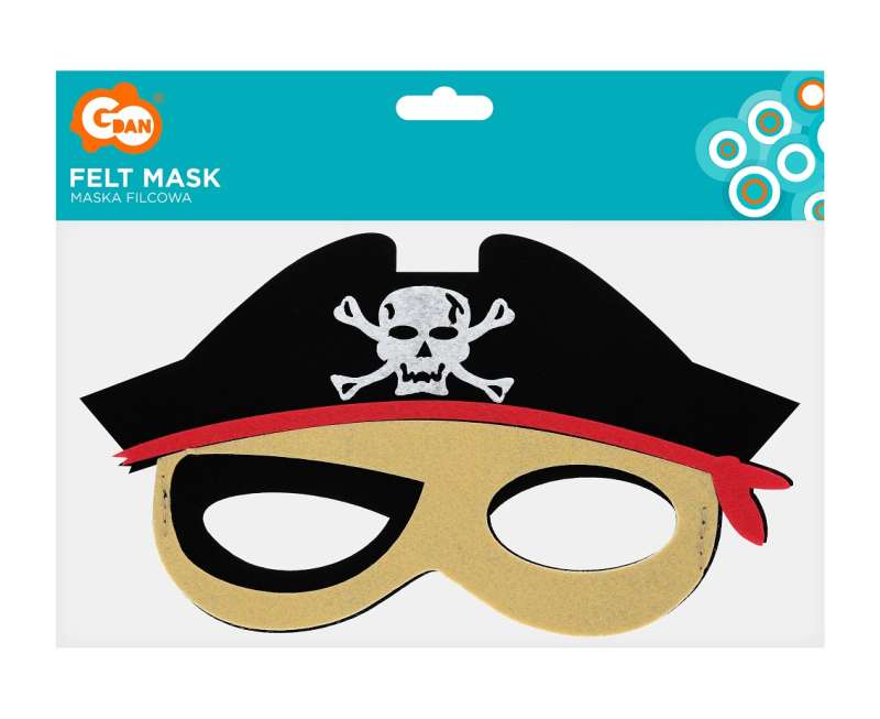 Карнавальная маска - Пират