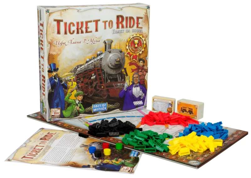 Настольная игра - Ticket to Ride: Америка. Билет на поезд