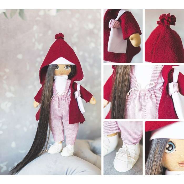 Интерьерная кукла Кэтти, набор для шитья,15,6 × 22.4 × 5.2 см  