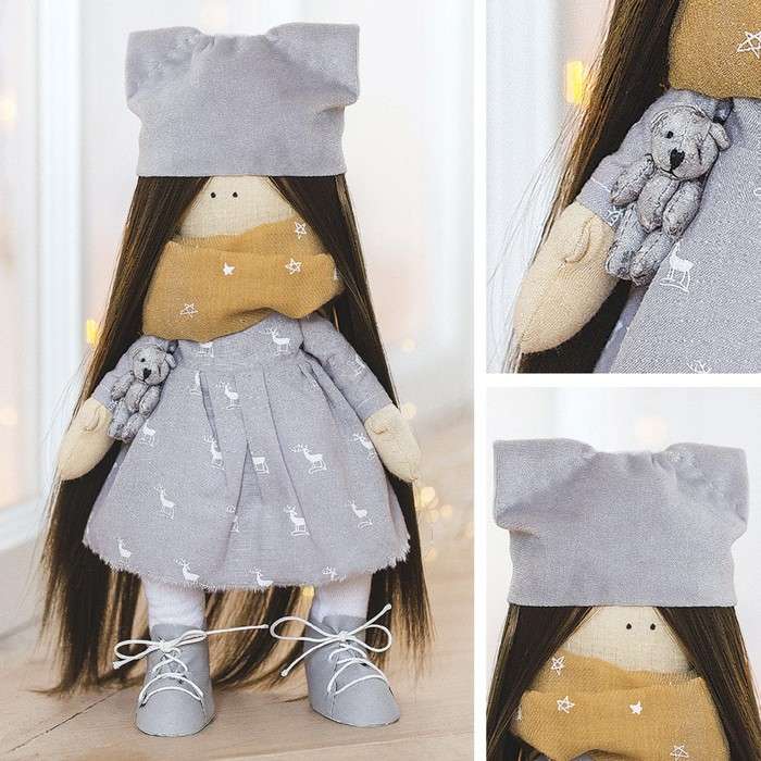 Интерьерная кукла Софья, набор для шитья, 15,6 × 22.4 × 5.2 см     