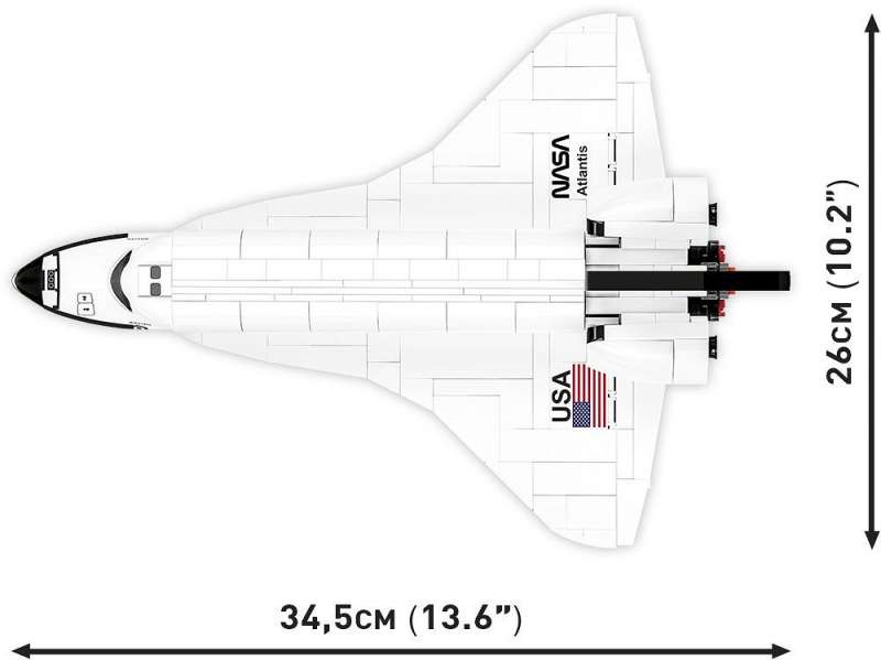 Конструктор - COBI Space Shuttle Atlantis, 685 деталей