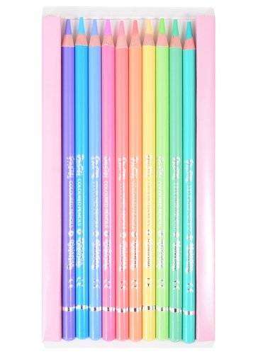 Цветные карандаши 10 цветов ПАСТЕЛЬ