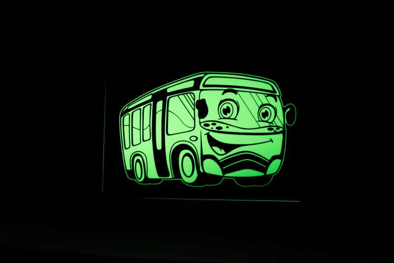 Набор для творчества Световые картины-Рисуй светом А4 серия Транспорт