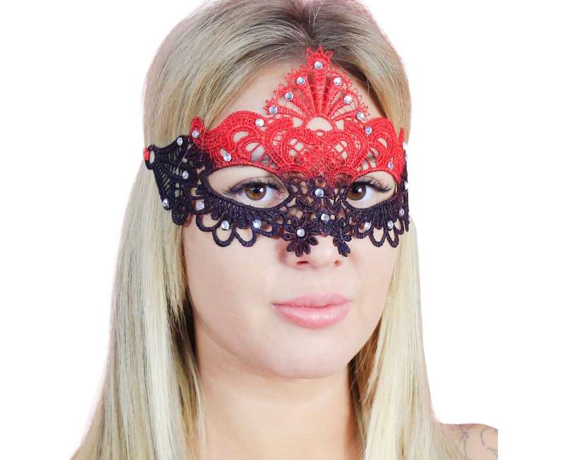 Кружевная маска Фламенко 