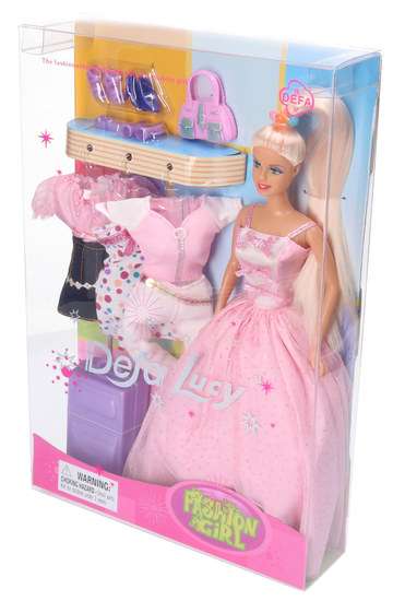 Кукла с аксессуарами Defa Lucy Гардероб принцессы